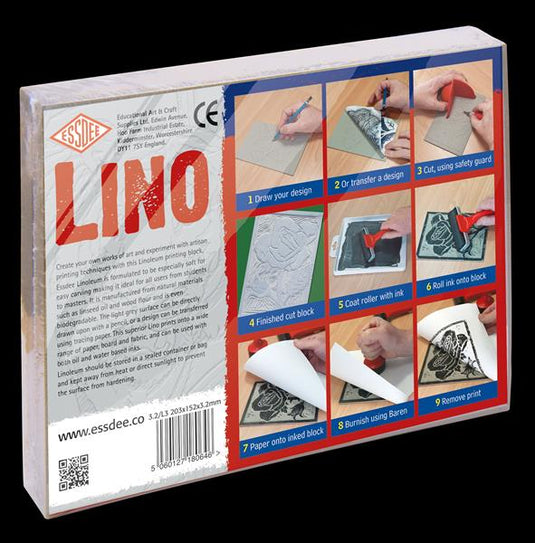 Essdee Art Print Plancha de impresión de linóleo 3.2 mm - 152x101x3.2 mm - 10 unidades
