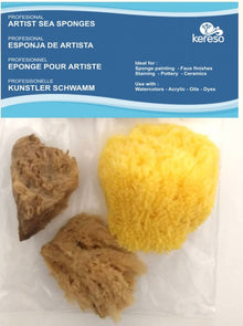 Kereso Natuurlijke Zee Sponzen Variëteitspakket - Rugoso pakket - 3 unidades