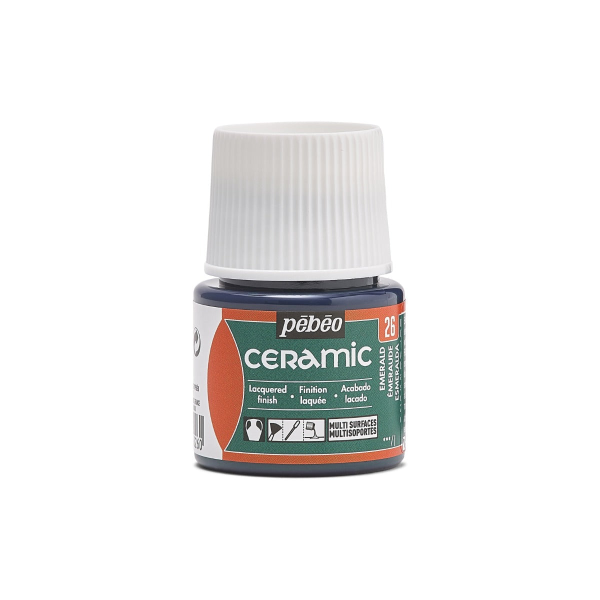 Pebeo Ceramic Paint 45 ml - 26 - Smaragd