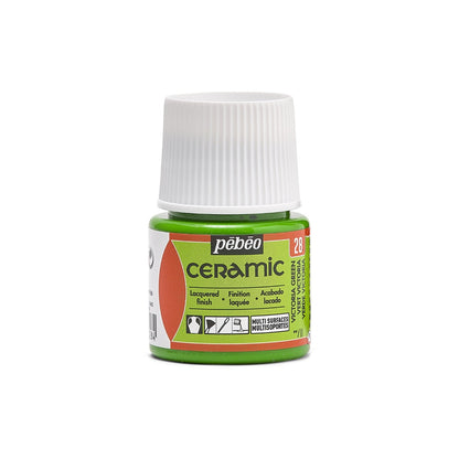 Pebeo Ceramic Paint 45 ml - 28 - Verde Victoria