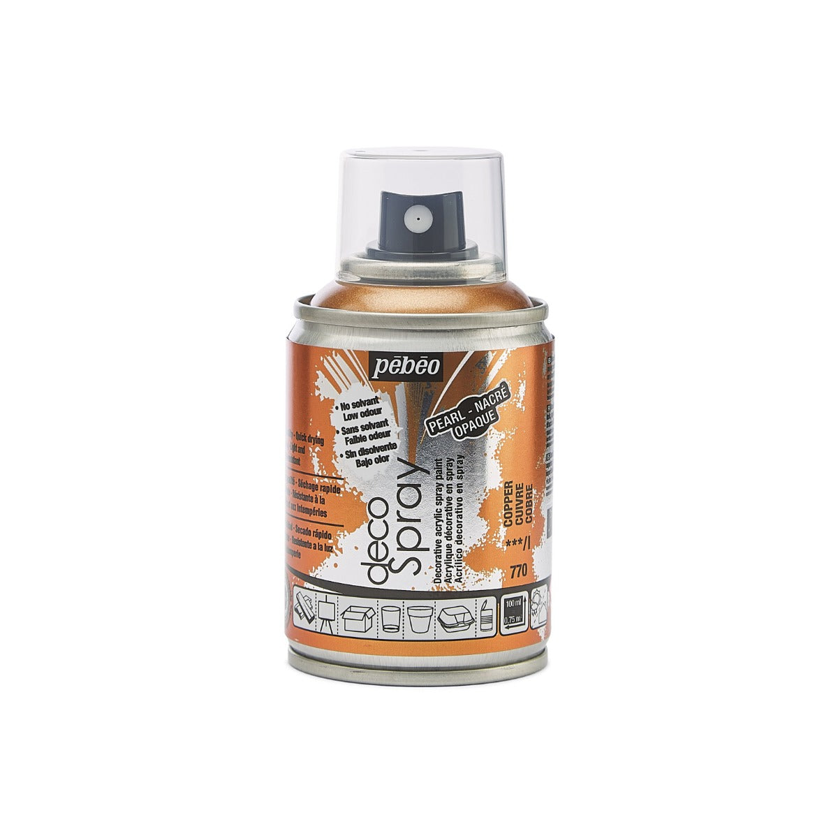 Pebeo Decospray Acryl Decoratieverf 100 ml - Cobre