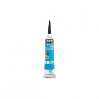 Pebeo Vitrea 160 Relief Omlijning 20 ml - 63 - Turquoise