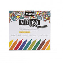Pebeo Vitrea 160 Markers Colores brillantes - Estuche 9