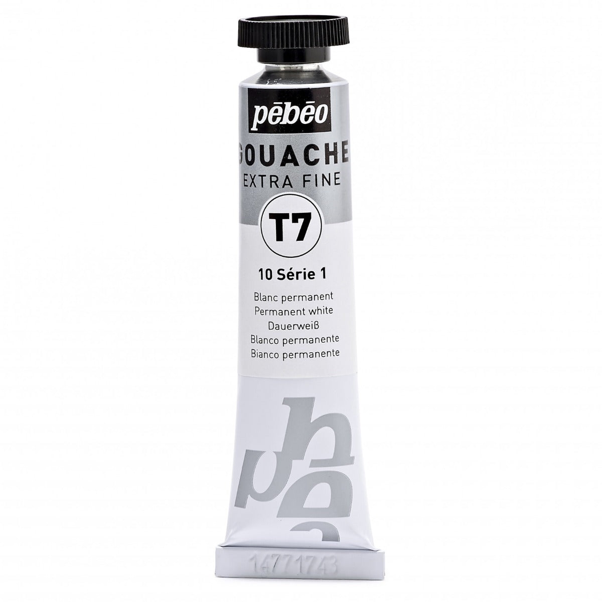 Pebeo Extra-Fijne Gouache T7 20 ml - Blanco permanente