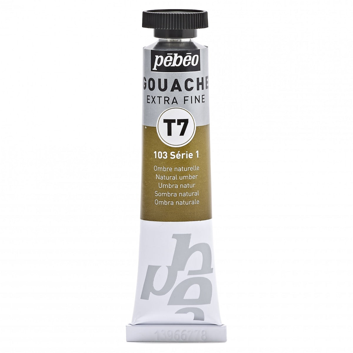 Pebeo Extra-Fijne Gouache T7 20 ml - Sombra natural