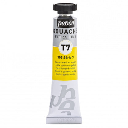 Pebeo Extra-Fijne Gouache T7 20 ml - Medium Amarillo cadmio