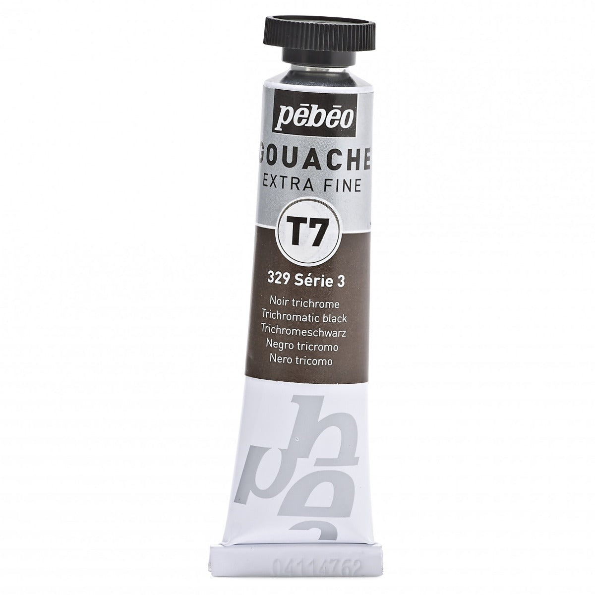 Pebeo Extra-Fijne Gouache T7 20 ml - Negro tricromático