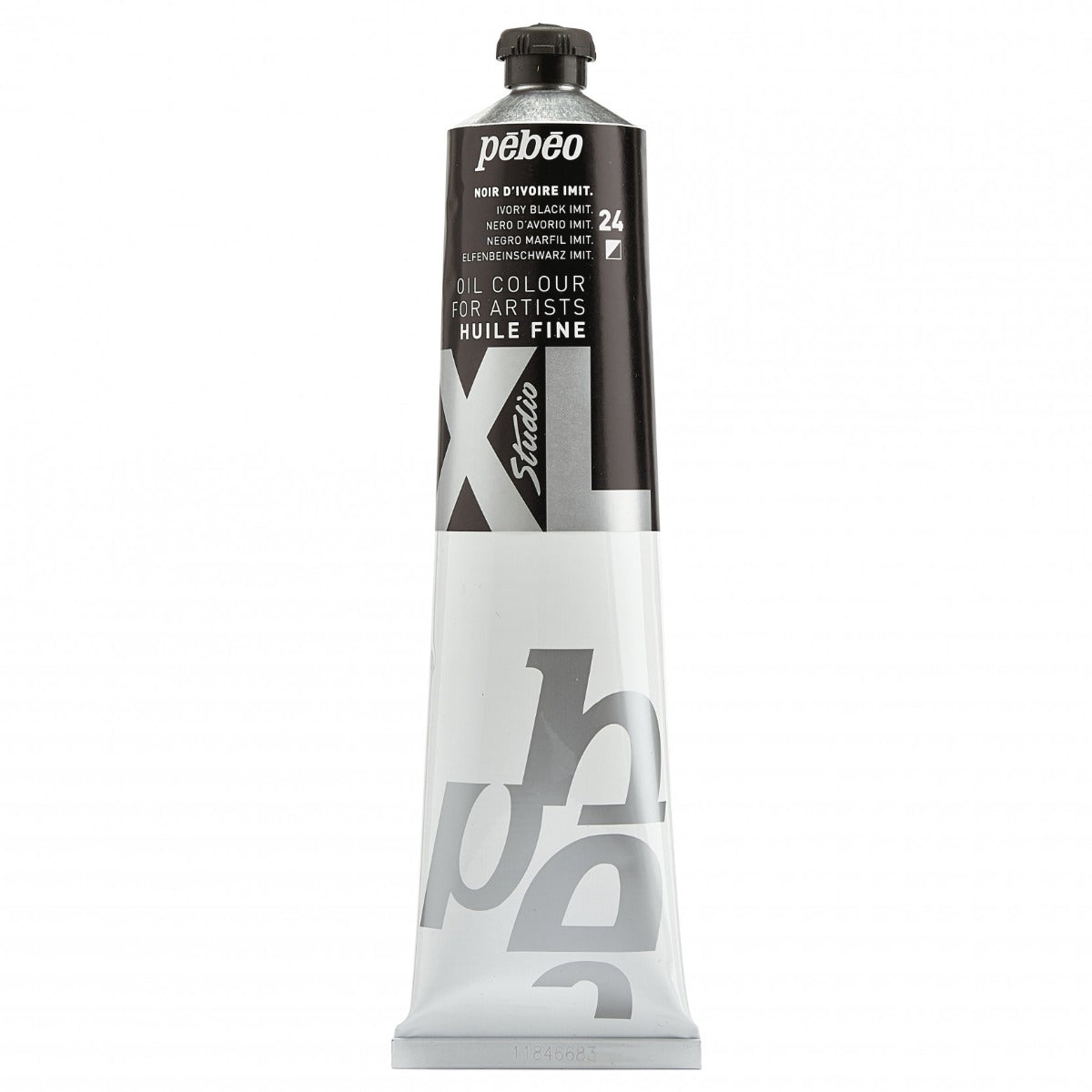Pebeo Studio XL Óleo 200 ml - 24 - Ivoorzwart imit