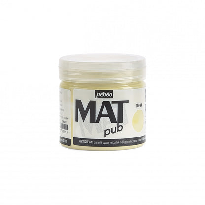 Pebeo Mat Pub Pintura acrílica 140 ml - Ivoor Beige