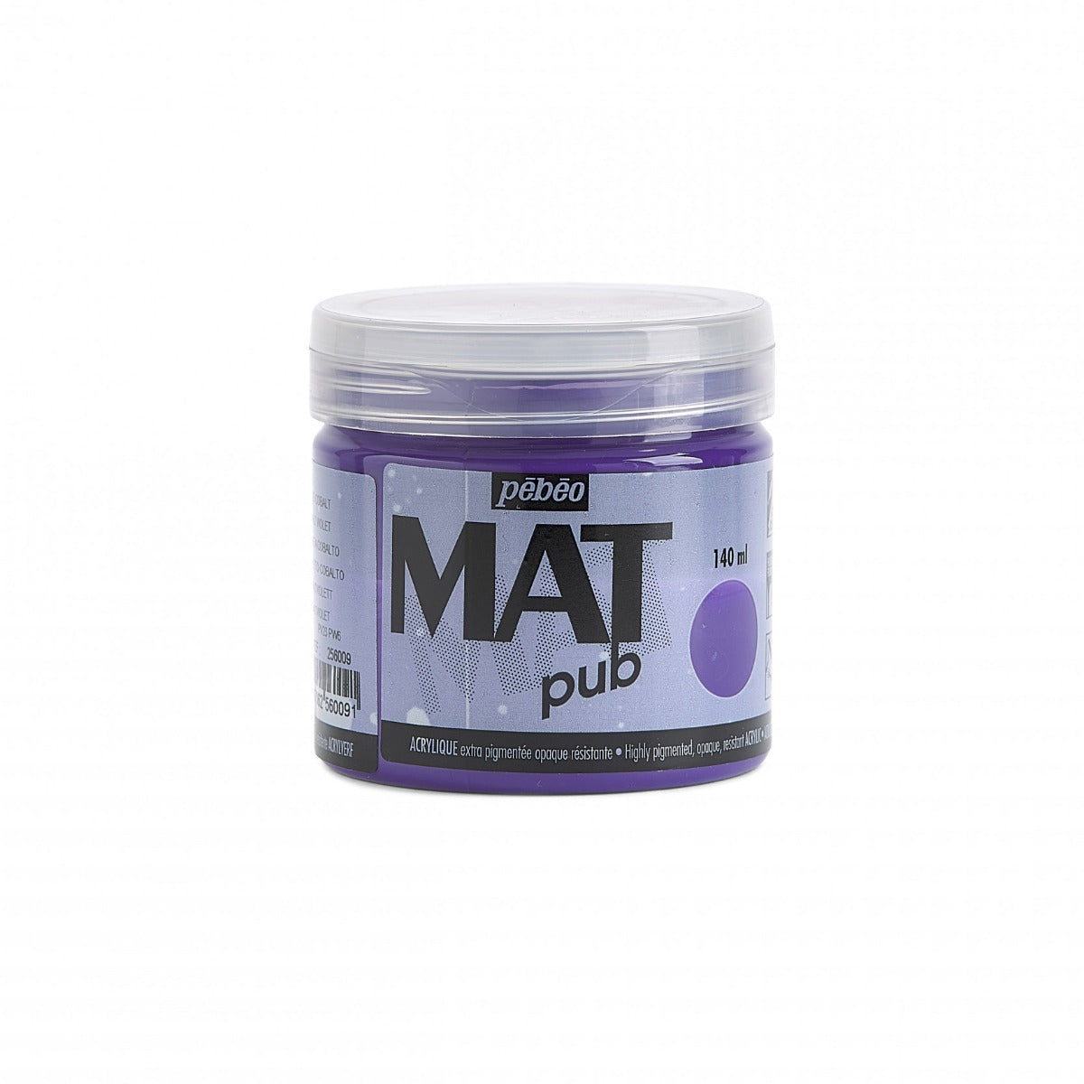 Pebeo Mat Pub Pintura acrílica 140 ml - Violeta cobalto