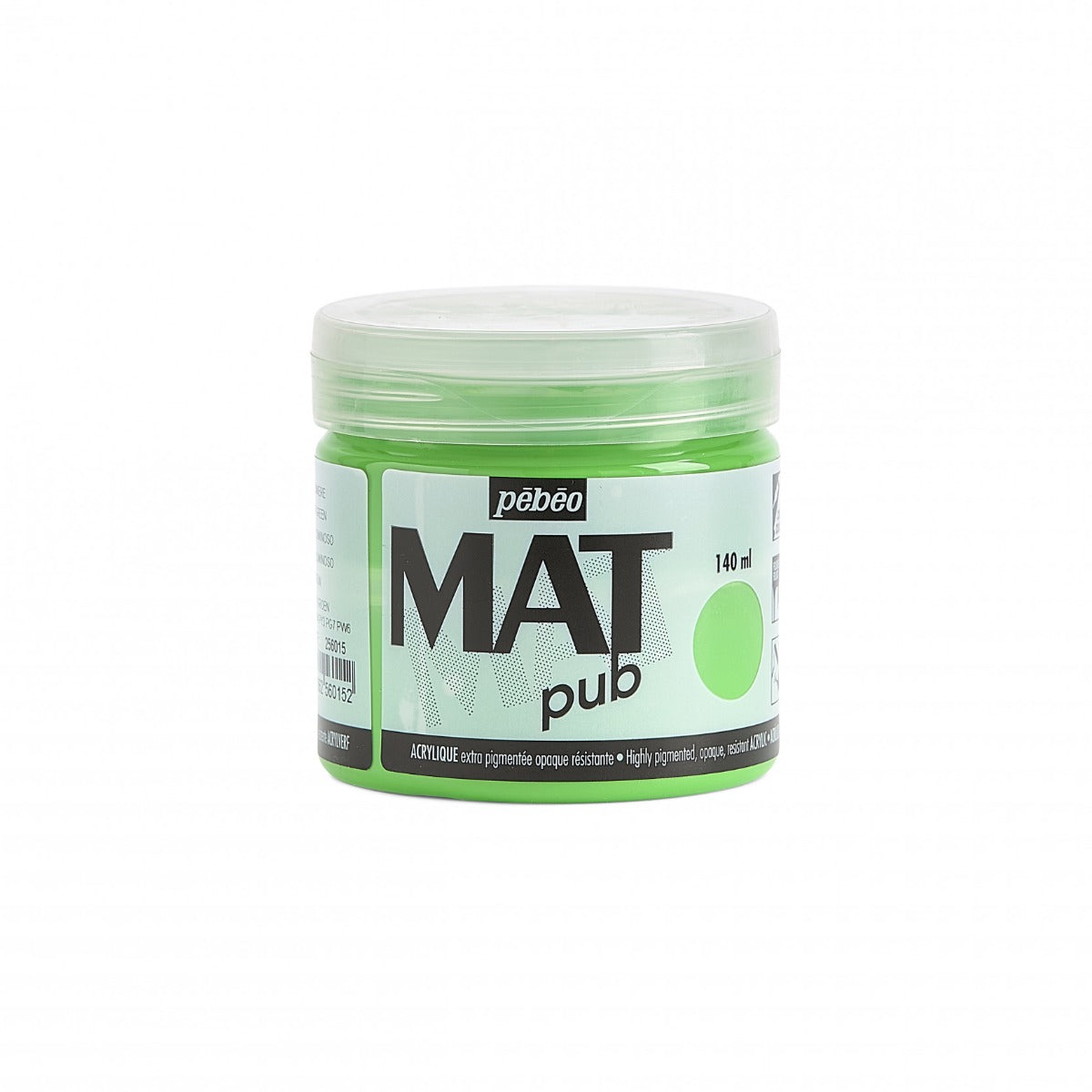 Pebeo Mat Pub Pintura acrílica 140 ml - Verde vivo