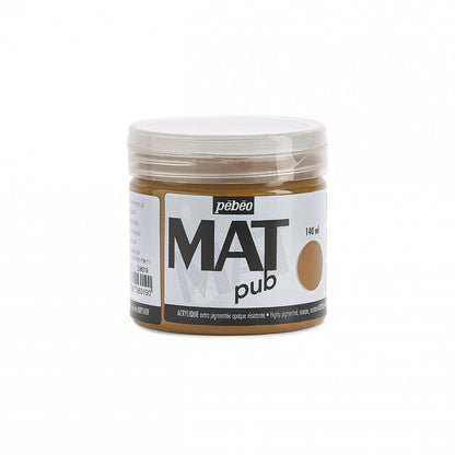Pebeo Mat Pub Pintura acrílica 140 ml - Siena natural