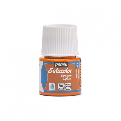 Pebeo Setacolor Opaque Pintura textil 45 ml - 12 - Naranja