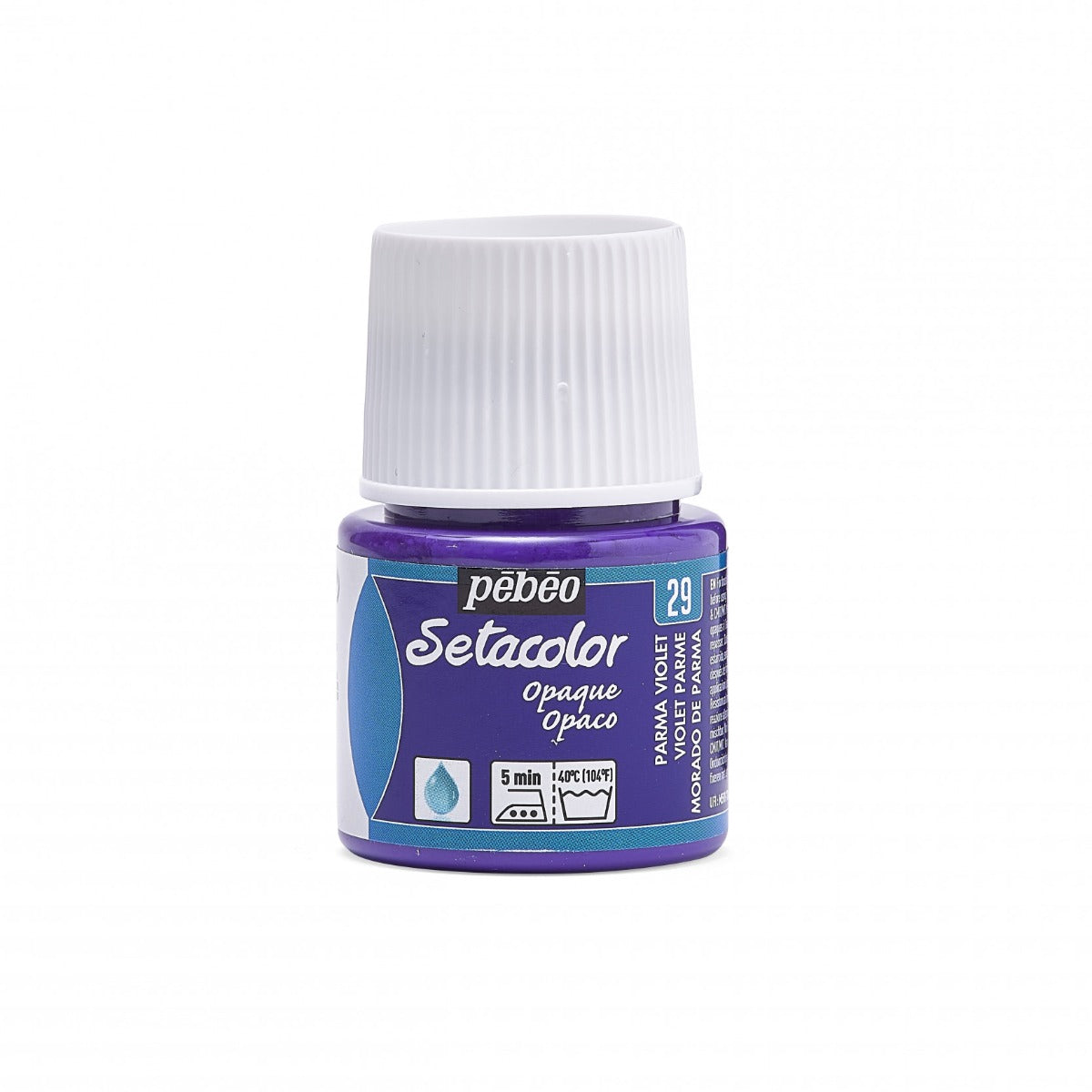 Pebeo Setacolor Opaque Pintura textil 45 ml - 29 - Paarsviolet