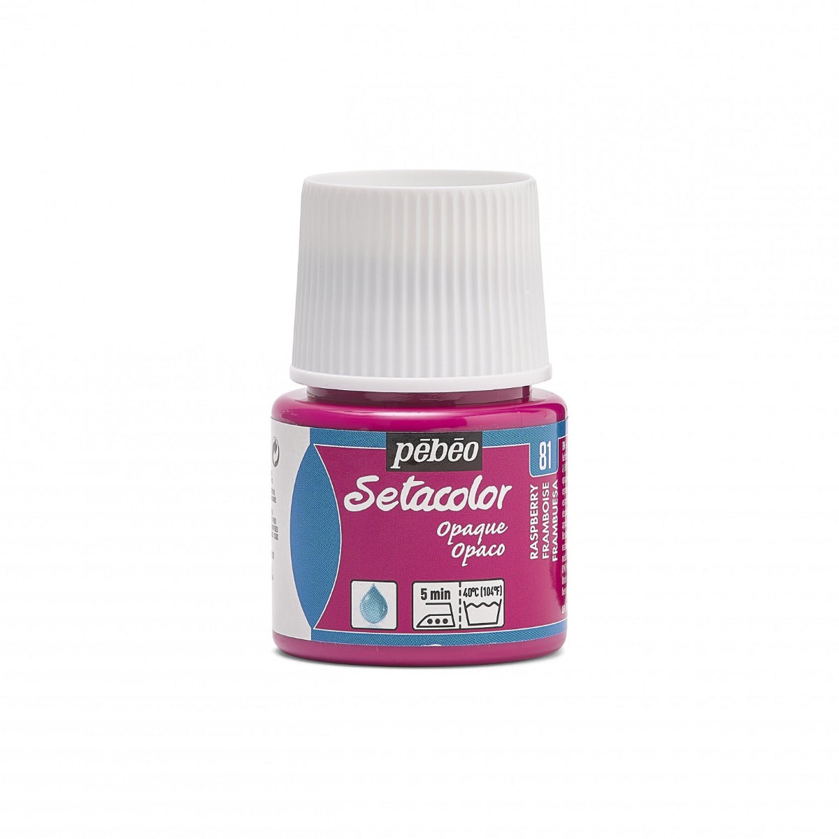Pebeo Setacolor Opaque Pintura textil 45 ml - 81 - Framboos