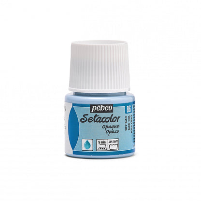 Pebeo Setacolor Opaque Pintura textil 45 ml - 86 - Hemelsblauw