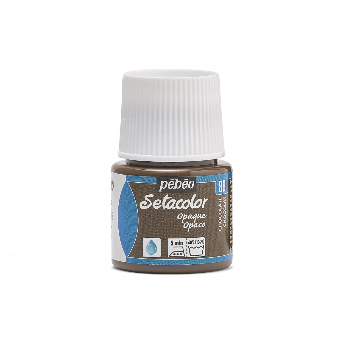 Pebeo Setacolor Opaque Pintura textil 45 ml - 88 - Chocolade