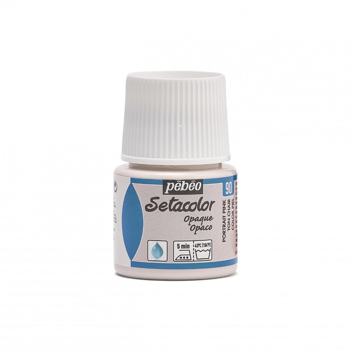 Pebeo Setacolor Opaque Pintura textil 45 ml - 90 - Beige Rose