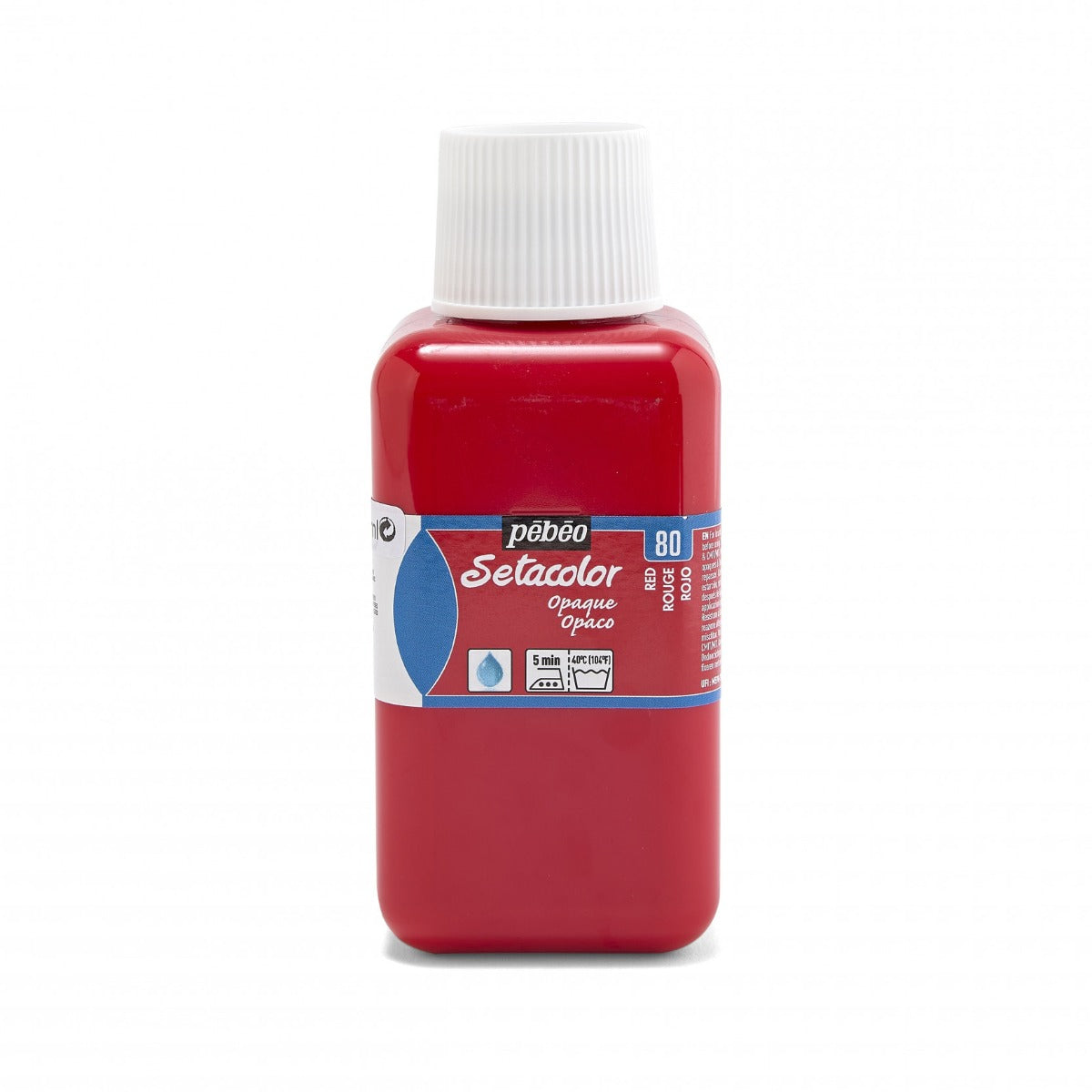 Pebeo Setacolor Opaque Pintura textil 250 ml - 26 - Bermellón