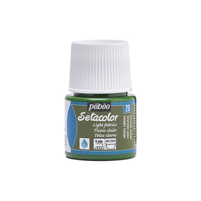 Pebeo Setacolor Light Fabric Pintura textil 45 ml - 28 - Mosgroen