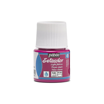 Pebeo Setacolor Light Fabric Pintura textil 45 ml - 49 - Fuchsia