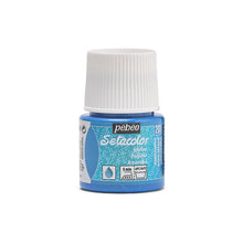 Pebeo Setacolor Glitter Pintura textil 45 ml - Aquamarijn