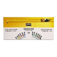 Gouache extrafino T7 en estuche: surtido de 12 tubos 20 ml.