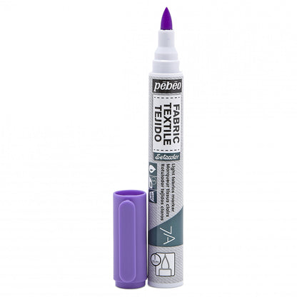 Pebeo Setacolor Light Fabric Marker 7A - 16 - Fluorescente Violeta
