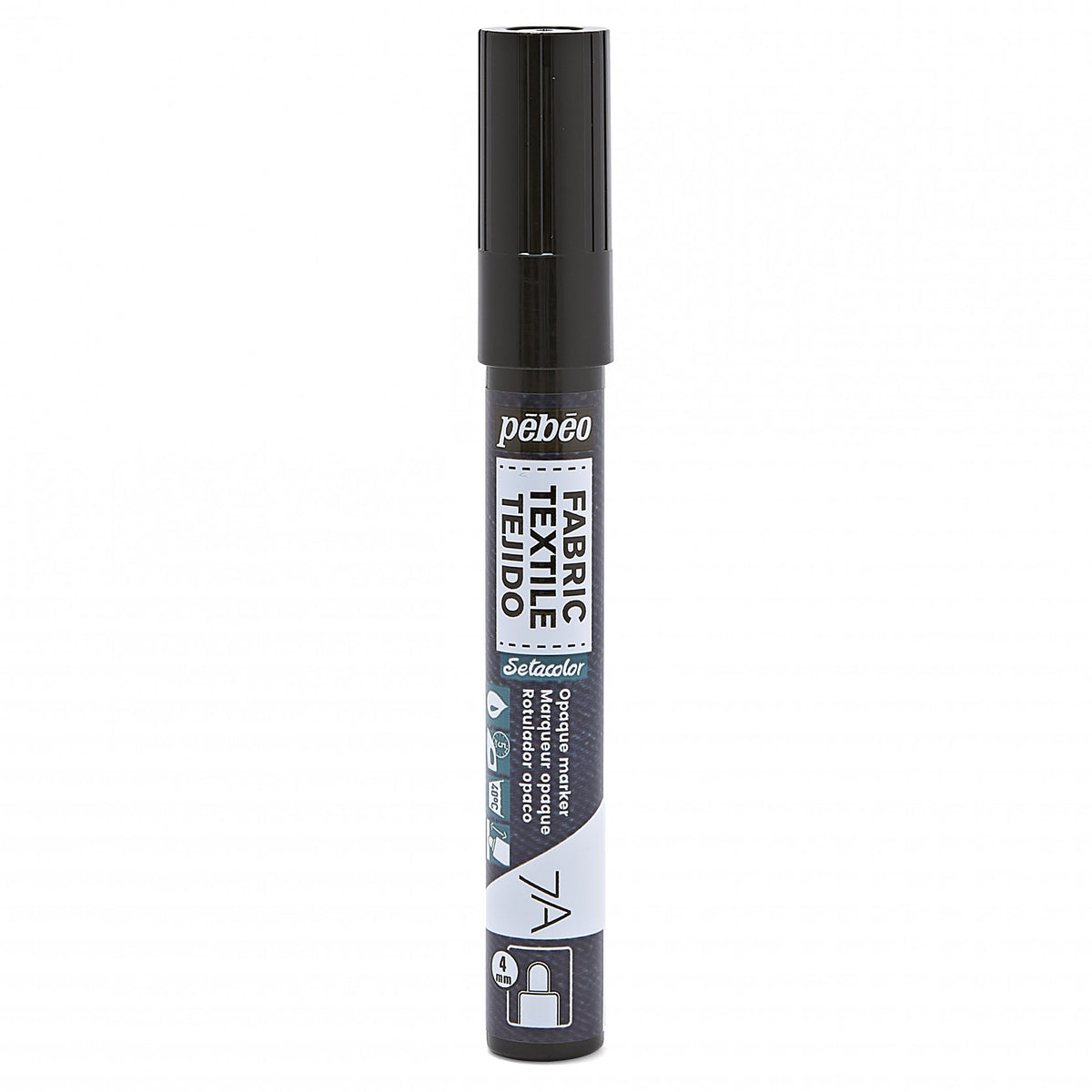 Pebeo Setacolor Opaque Marker 7A - Negro