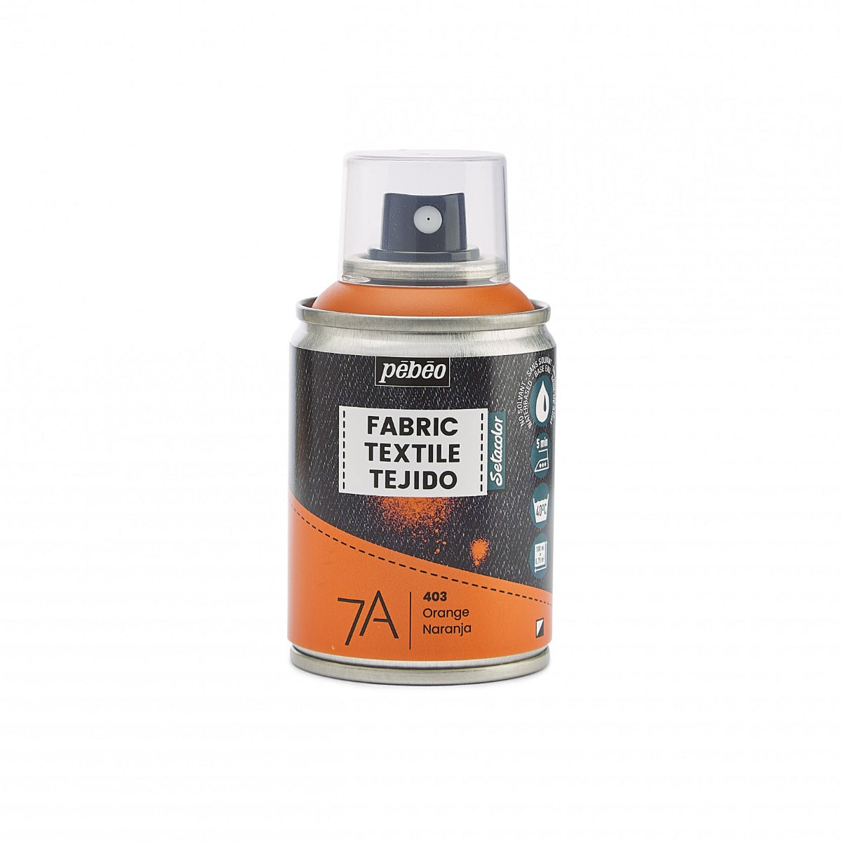 Pebeo 7A Textielspray 100 ml - Naranja