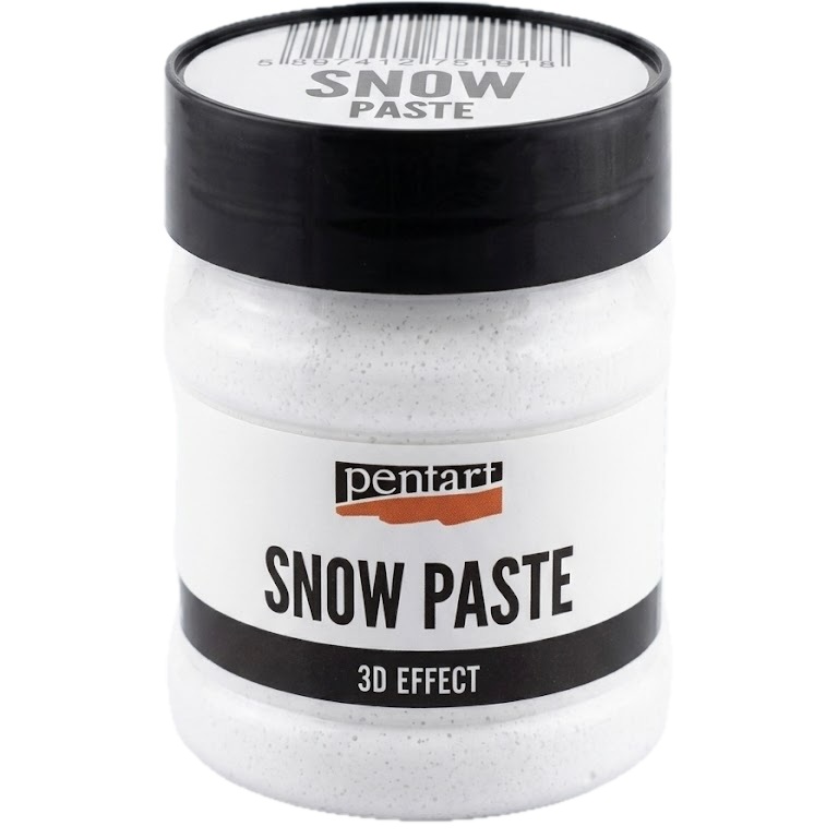 Pentart Snow Paste y Pasta de nieve - Snow Paste - 230 ml