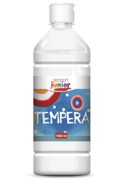 Pentart Pintura témpera 1000 ml - Blanco