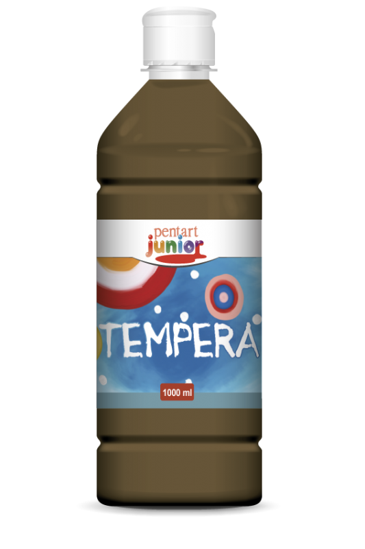 Pentart Pintura témpera 1000 ml - Marrón