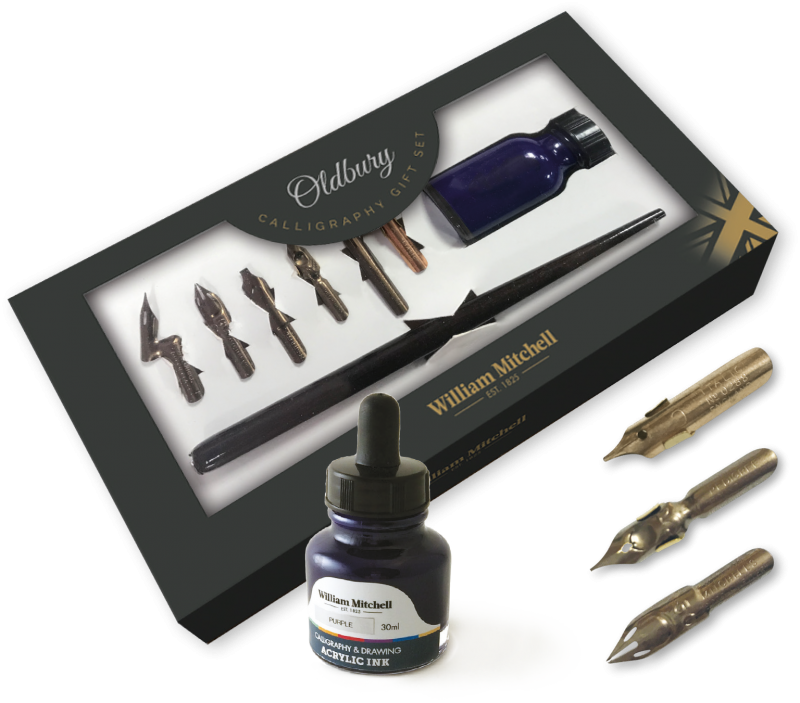 William Mitchell Oldbury Dip Pen Set