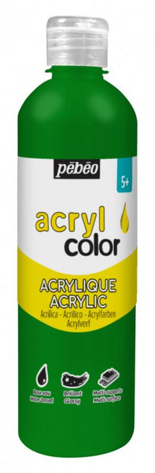 Pebeo Acrylcolor Pintura acrílica fluida 500 ml - Verde oscuro