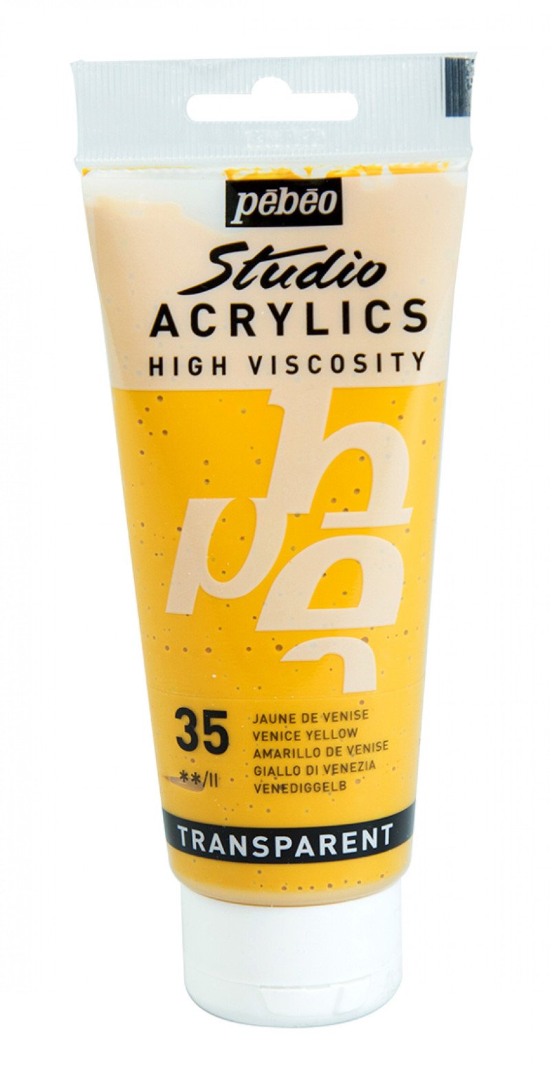 Pebeo Studio Pintura acrílica 100 ml - 35 - Venetiaans Amarillo