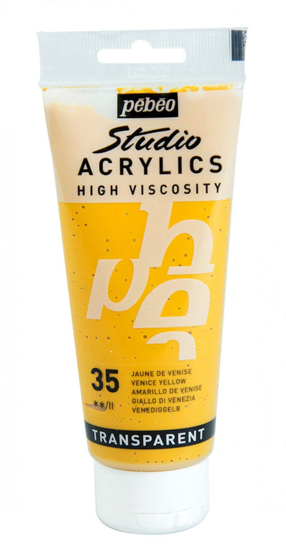 Pebeo Studio Pintura acrílica 100 ml - 35 - Venetiaans Amarillo