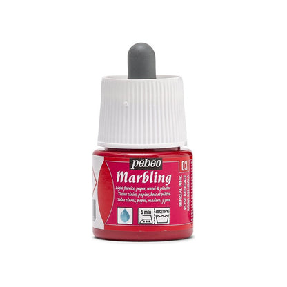 Pebeo Marbling Ink 45 ml - Bengal Rose