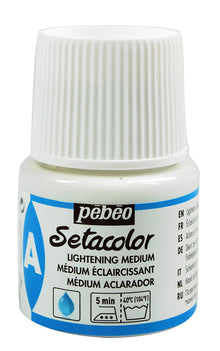 Pebeo Setacolor Textielmediums - Lightening medium - 45 ml