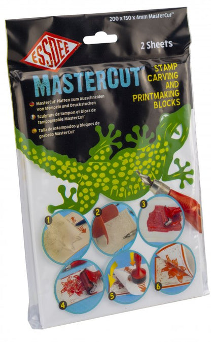 Essdee MasterCut Planchas para sellos 4 mm - 200x150x4 mm - 2 unidades