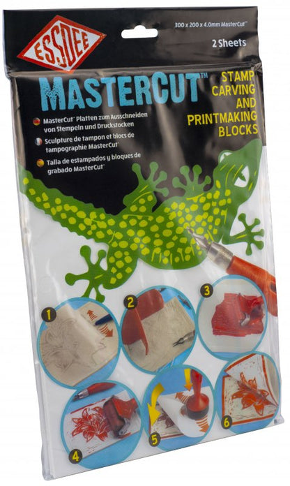 Essdee MasterCut Planchas para sellos 4 mm - 300x200x4 mm - 2 unidades