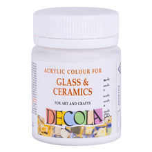 Decola Glass & Ceramics Pintura acrílica 50 ml - Blanco
