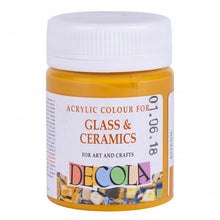 Decola Glass & Ceramics Pintura acrílica 50 ml - Ochre Light