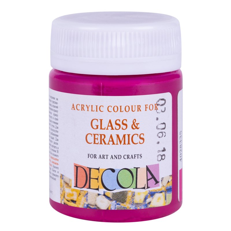 Decola Glass & Ceramics Pintura acrílica 50 ml - Rose Light