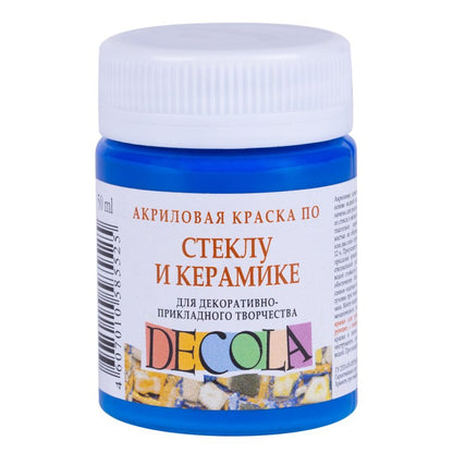 Decola Glass & Ceramics Pintura acrílica 50 ml - Blue Light