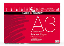 Daler-Rowney Graphic Series Marker Pad 70 gsm - A3 - 50 hojas