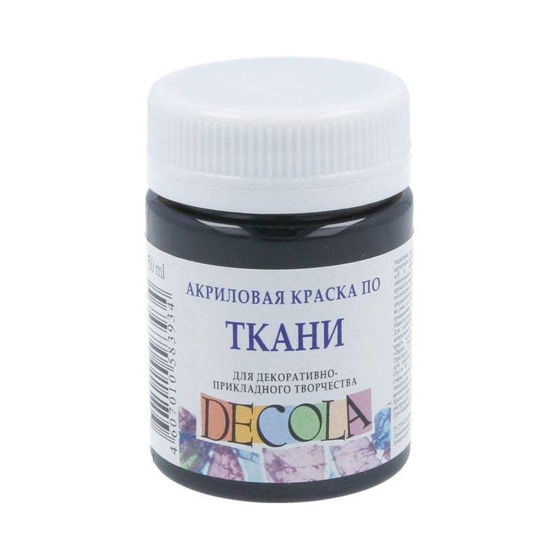 Decola Textile Paint 50 ml - Negro