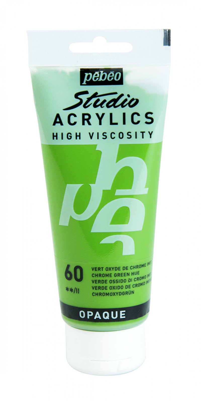 Pebeo Studio Pintura acrílica 100 ml - 60 - Chroomoxydegroen imit