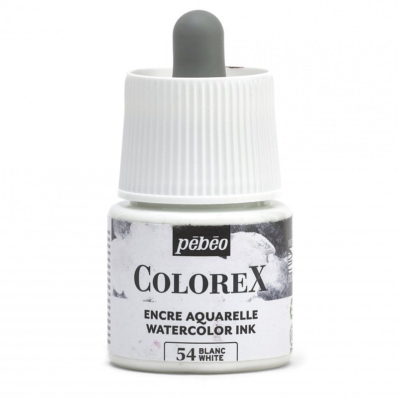 Pebeo Colorex Tinta acuarelable 45 ml - 54 - Blanco