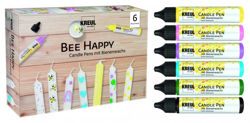 Kreul Rotuladores para cera de vela Sets